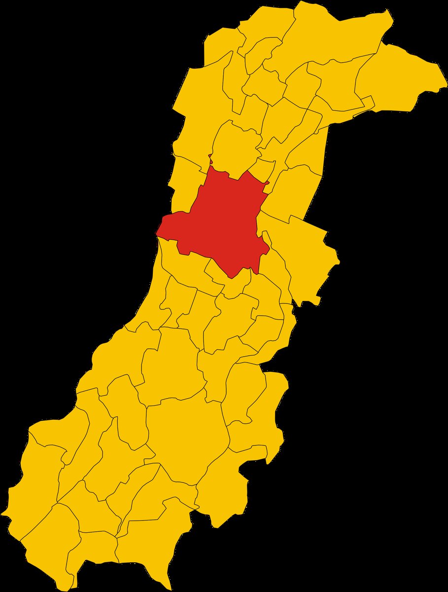 El Modena, CA - tóng-àn:Map of comune of Modena (province of Modena, region Emilia-Romagna,  Ita